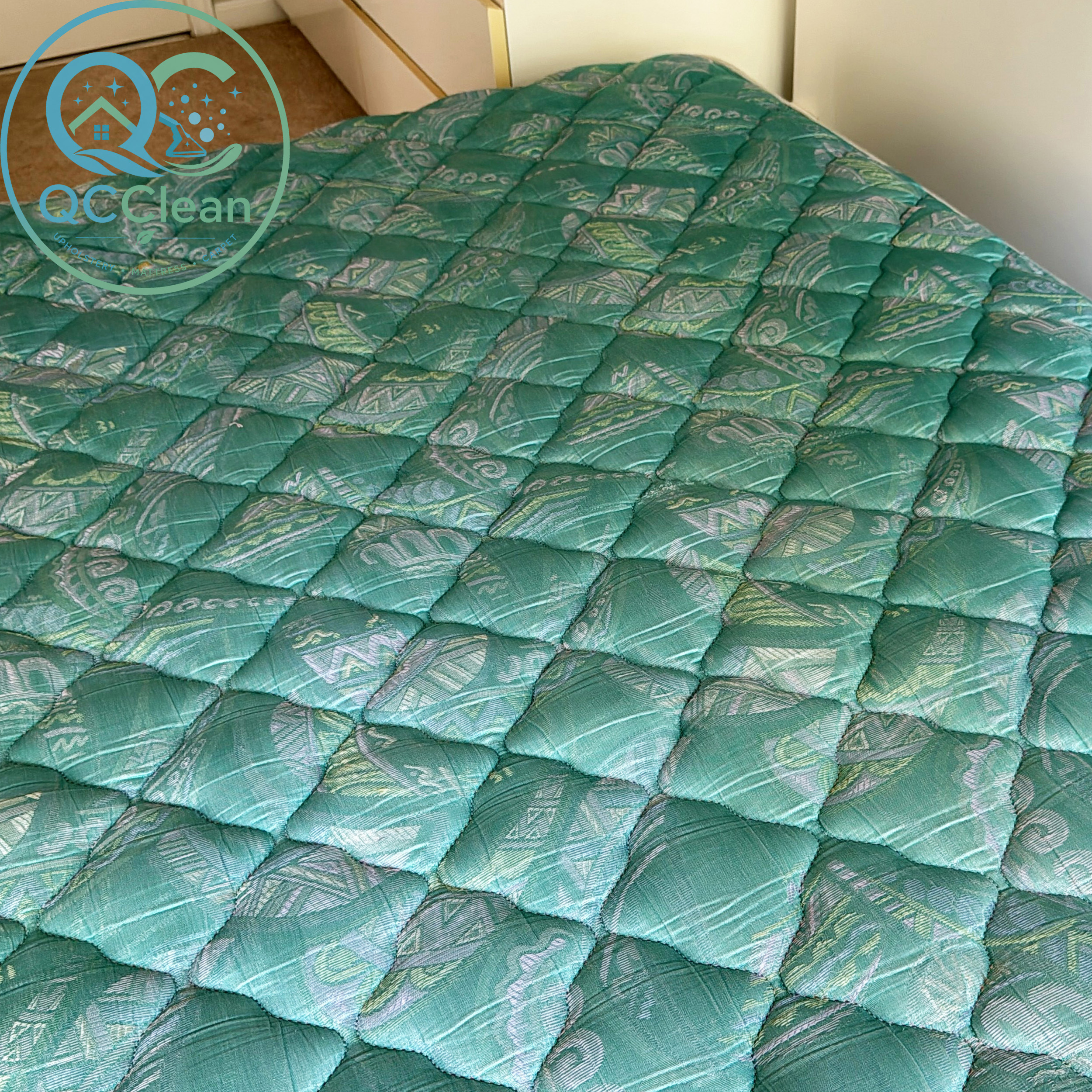 Mattress after cleaning in Charlotte